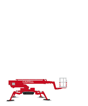 Raupen-Arbeitsbühnen